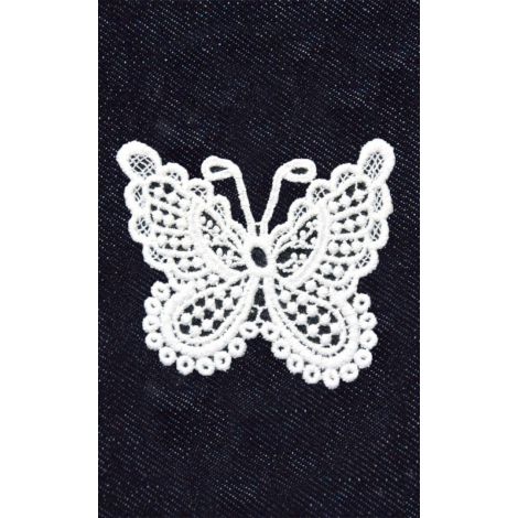 Naprasowanka koronkowa Graine Creative Motyl 2